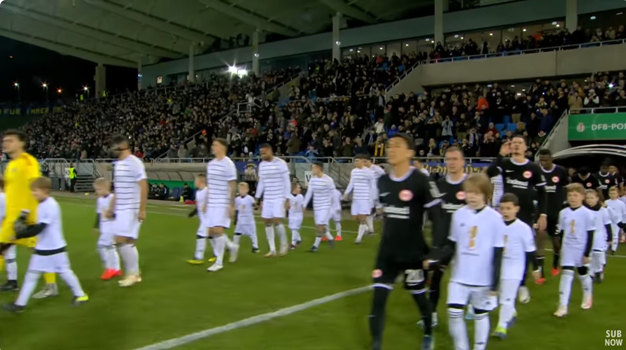 2023 DFB Pokal FCS - Frankfurt 2:0